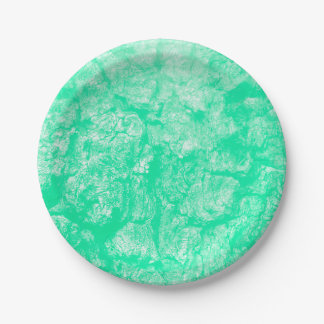 Assiettes En Carton Plaques de papier vert brillant