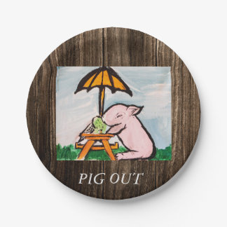 Assiettes En Carton plaques de porc
