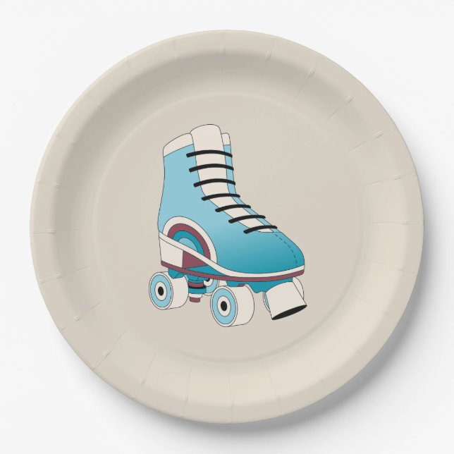 Assiettes En Carton Plaques de roller (Devant)