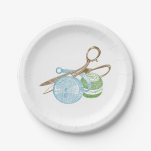 Assiettes En Carton Plaques d'illustration papier à feuilles d'essai 