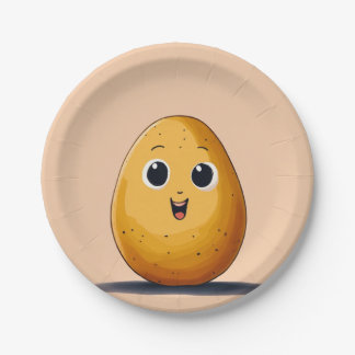 Assiettes En Carton "Plaques du parti pud-taculaire"