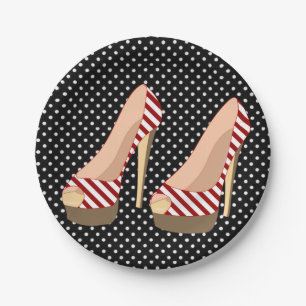 Assiettes En Carton Plaques en papier Chaussure