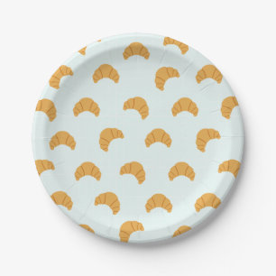 Assiettes En Carton Plaques en papier Croissant