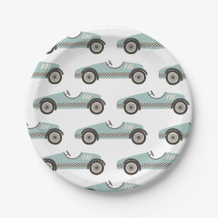 Assiettes En Carton Plaques en papier d'anniversaire de la voiture de 
