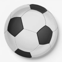 Plaques en papier de balle de soccer