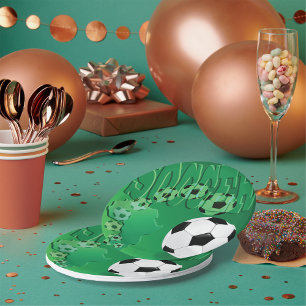 Assiettes En Carton Plaques en papier de boules de football