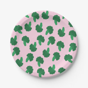 Assiettes En Carton Plaques en papier de brocoli