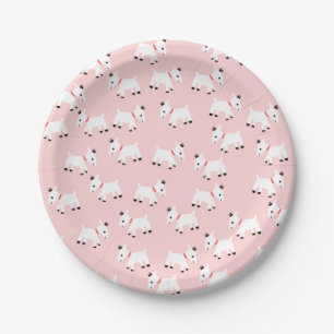 Assiettes En Carton Plaques en papier de chèvre rose