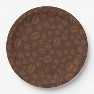 Assiettes En Carton Plaques en papier de fèves de café