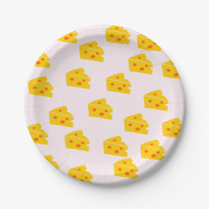Assiettes En Carton Plaques en papier de fromage cuites