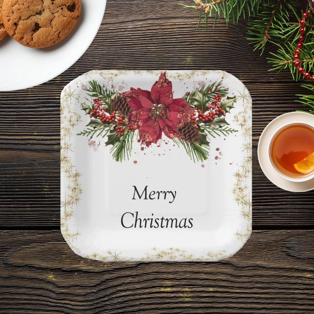 Assiettes En Carton Plaques en papier de Noël (Créateur téléchargé)