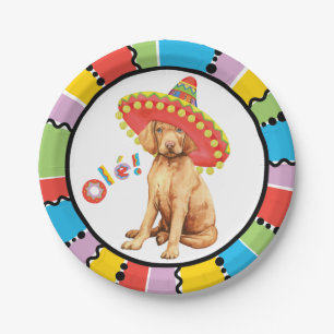 Assiettes En Carton Plaques en papier Fiesta Vizsla