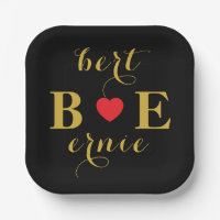 Plaques en papier panneau du coeur romantique tomb