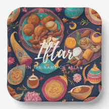 Plaques jetables Iftar