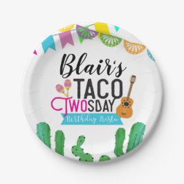 Assiettes En Carton Plaques papier à deux jours Taco