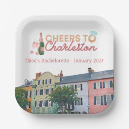 Assiettes En Carton Plaques papier Bach Party "Cheval to Charleston"