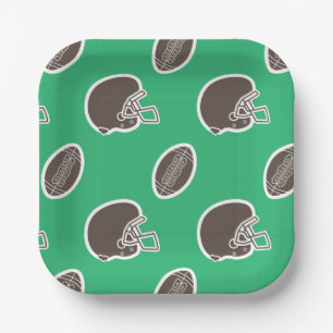Assiettes En Carton Plaques papier d'anniversaire Motif de football