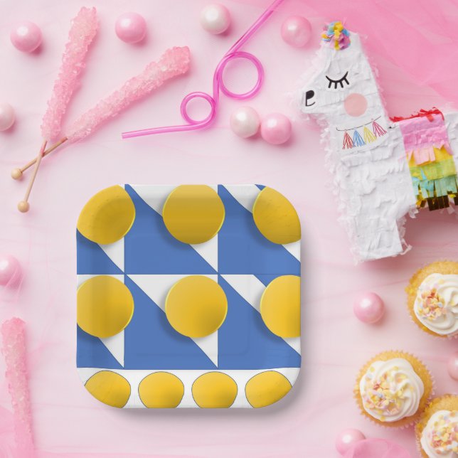 Assiettes En Carton Plaques papier de DeVal  (Fête)