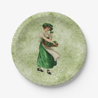 Plaques papier de jour vintage St Patrick