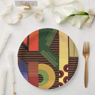 Assiettes En Carton Plaques papier en perspective