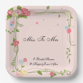 Assiettes En Carton Plaques papier Fête des mariées