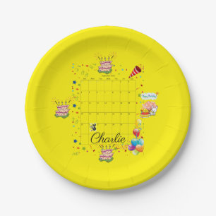 Assiettes En Carton Plaques papier, Joyeux anniversaire Septembre 2022