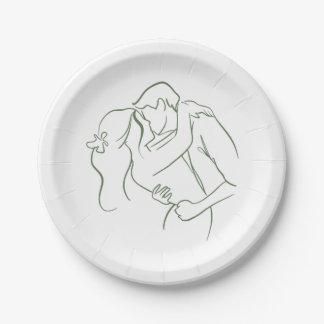 Assiettes En Carton Plaques papier mariages 3