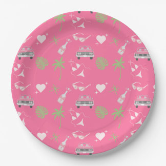 Assiettes En Carton Plaques Papier Palm Springs Bachelorette