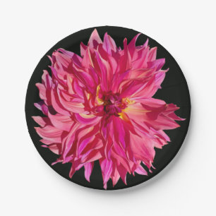 Assiettes En Carton Plaques papier Penhill Dark Monarch dahlia