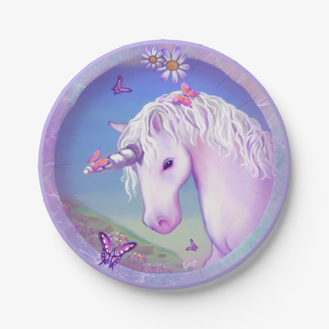 Assiettes En Carton Plaques Papier Purple Paradple (Devant)