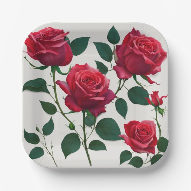 Assiettes En Carton 🎉 Plaques Papier Temps - Vibrant et jetable! (Recto)