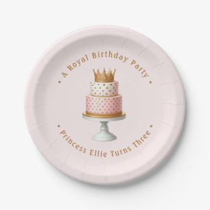 Assiettes En Carton Plaques Princess Pink Party