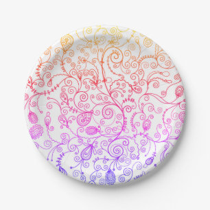 Assiettes En Carton Plaques tendance Pastel Party