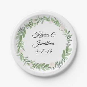 Assiettes En Carton Plaques Wedding showers