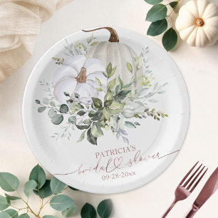 Assiettes En Carton Plate de papier Citrouille de Fête des mariées d'a