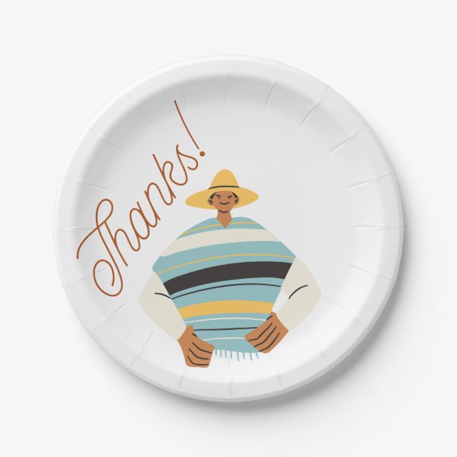 Assiettes En Carton Plates grises (Devant)