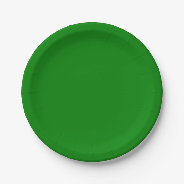Assiettes En Carton Plats de Livre vert (Devant)
