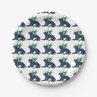 Assiettes En Carton Plats mignons de dragon