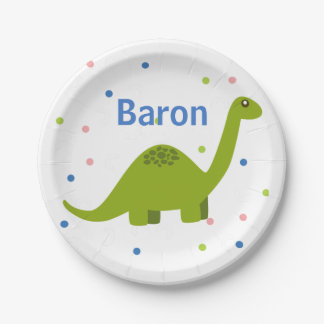 Assiettes En Carton Plats personnalisés de fête d'anniversaire avec le