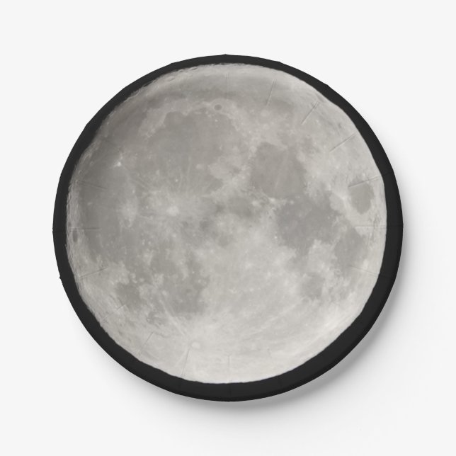 Assiettes En Carton Pleine lune (Devant)