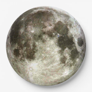 Assiettes En Carton Pleine lune