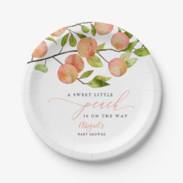 Assiettes En Carton Poche Rustique Thème Baby shower Plaque papier