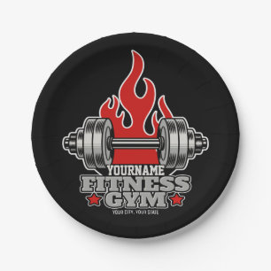 Assiettes En Carton Poids Personnalisé Levant Dumbbell Fitness Gym