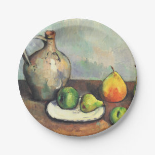 Assiettes En Carton Poires par Paul Cezanna, C 1893