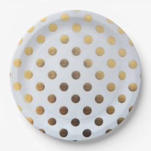 Assiettes En Carton Pois