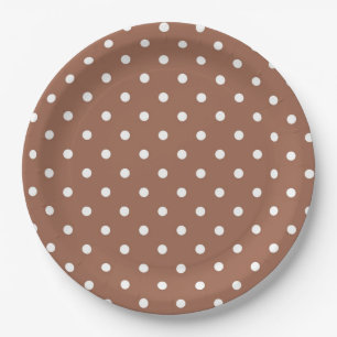 Assiettes En Carton Pois