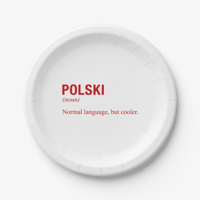 ASSIETTES EN CARTON POLONAIS (Devant)