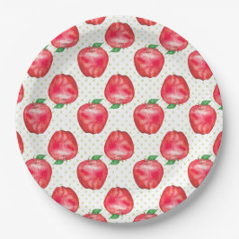 Assiettes En Carton Pommes