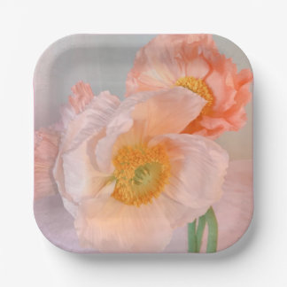 Assiettes En Carton Poppy Love