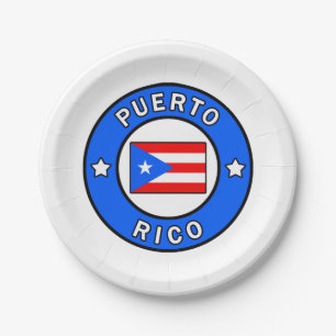 Assiettes En Carton Porto Rico
